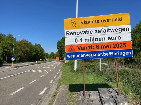 Beringen - Onderhoudswerken Kasteletsingel-Zuid