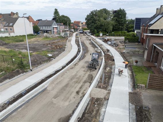 Ondertussen, bij de werken aan de Rondweg - Lommel