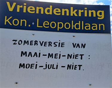 Ondertussen, op de Kon. Leopoldlaan... - Lommel