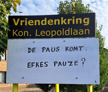 Ondertussen, op de Kon. Leopoldlaan - Lommel