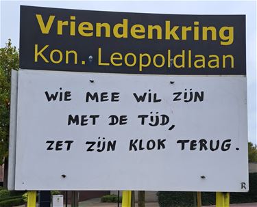 Ondertussen, op de Kon. Leopoldlaan - Lommel