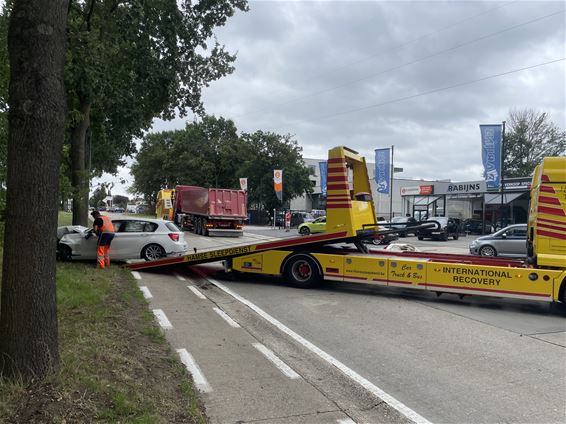 Ongeval op Industrieweg - Beringen