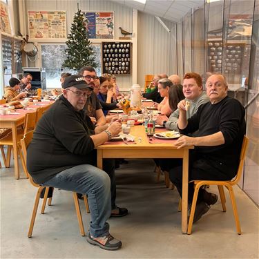 Ontbijt met spek en eieren, gevolgd door...