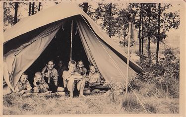 Op kamp in 1959 - Beringen
