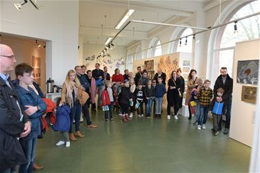Opening expo 'Poëzie en Kunst' - Beringen
