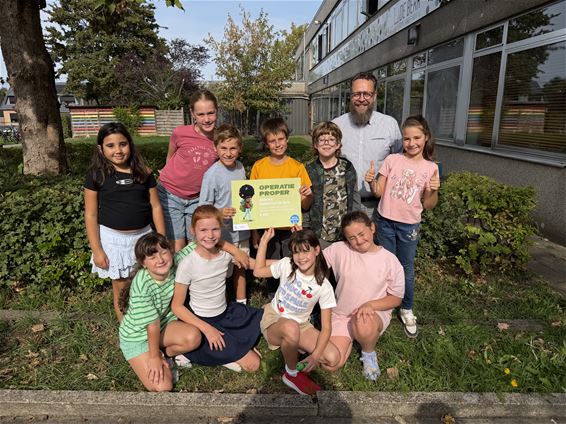 Operatie Proper beloont scholen - Beringen