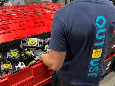 Out of Use klaar voor recyclage airbags - Beringen