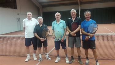 Paalse heren H60 Limburgs tenniskampioen - Beringen
