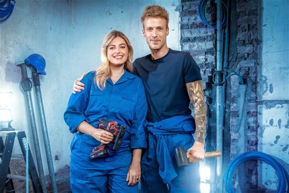 Paalse Laura en vriend Duncan in Huis Gemaakt - Beringen