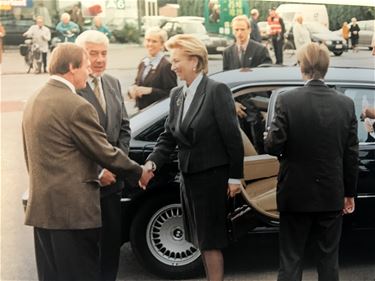 Paola bezocht Beringen in 1997 - Beringen