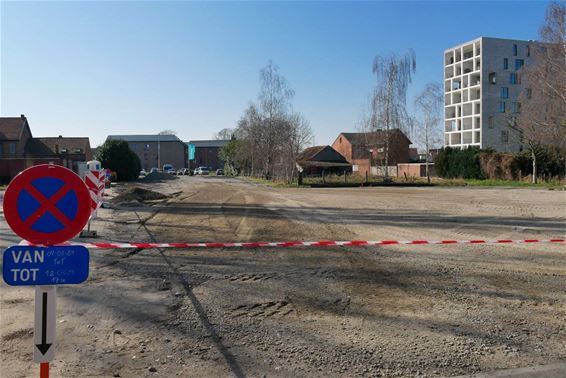 Parkings genivelleerd - Beringen