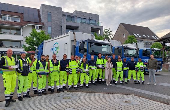 Pelt - Pelt bedankt afvalteams
