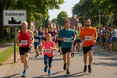 Pinkstermaandagloop in Opglabbeek - Oudsbergen