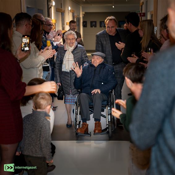 Platina huwelijk voor Jacobus en Christine - Bocholt