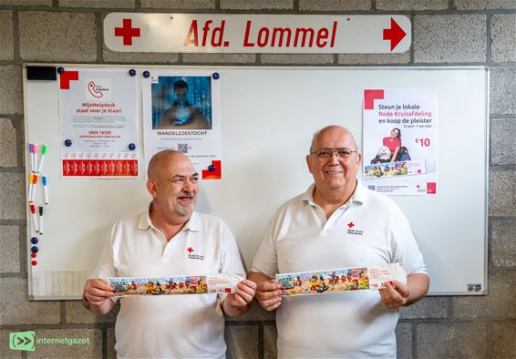 Pleisterverkoop Rode Kruis Lommel van start - Lommel