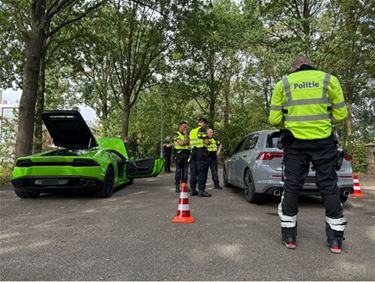 Politie CARMA en politie Weert samen op controle