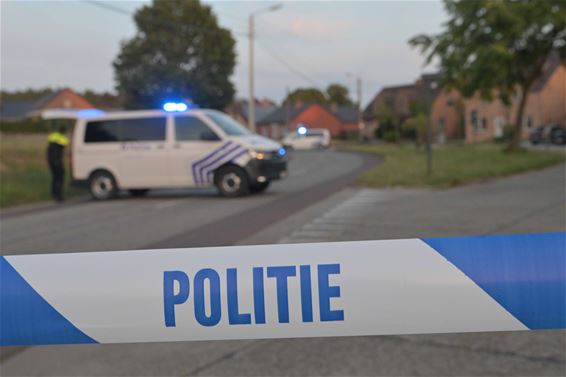 Politie-interventie: Schaffensesteenweg afgesloten - Beringen