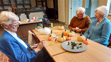 Pompoenen knutselen bij Samana - Lommel