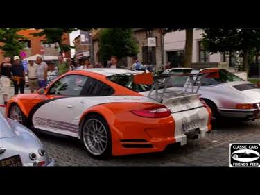 Porsche-dag op oldtimertreffen - Peer