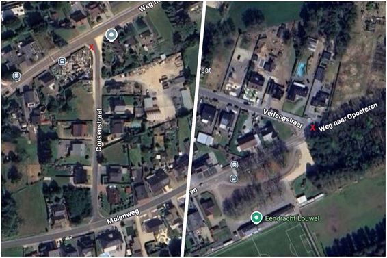 Proefopstelling in Cousenstraat en Verlengstraat - Oudsbergen