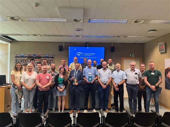 Provinciaal commando bezocht Europees Parlement