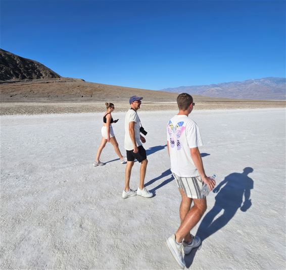 Puffen en zweten in Badwater - Pelt