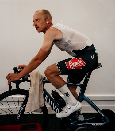 Quinten Hermans trainde bij Bike Valley - Beringen