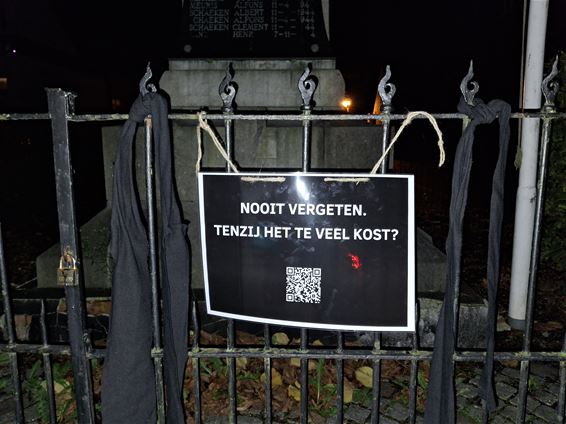 Actie: 'Red ons van georganiseerd geheugenverlies' - Beringen