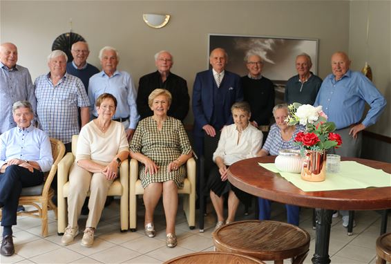 Reünie 80-jarigen Kleine-Brogel