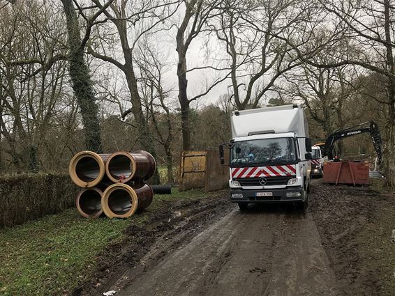 Rioleringswerken in Hengelhoef - Houthalen-Helchteren