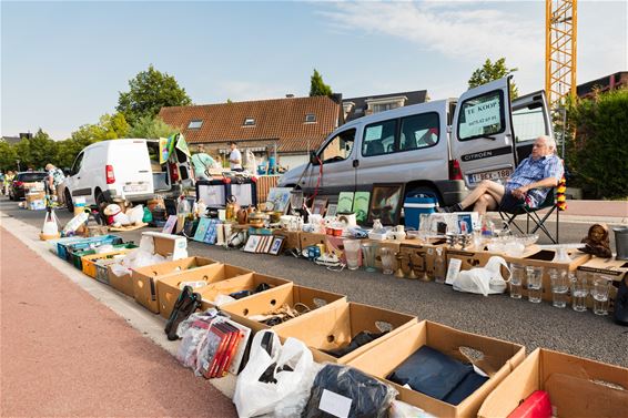 Rommelmarkt met gratis ijsje voor kinderen - Peer
