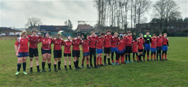 Rugby-jeugdspelers U14 tonen vechtlust - Lommel