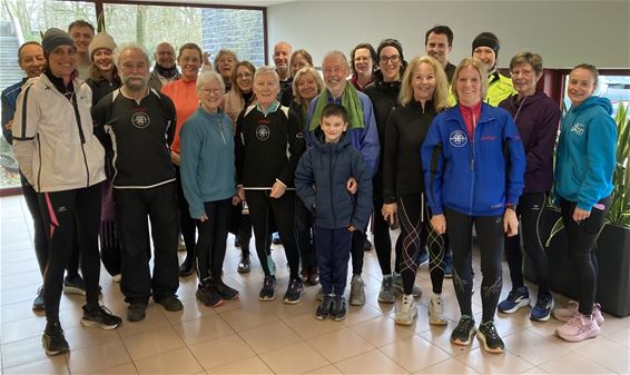 SACN-zaterdaglopers eren trainer Johan - Pelt