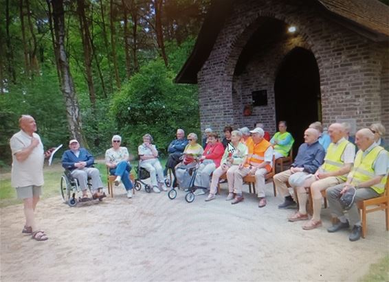 Samana Grote-Heide op bedevaart naar Witte Berg - Pelt