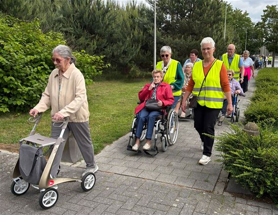 Samana Lommel-Centrum gaat wandelen op wieltjes