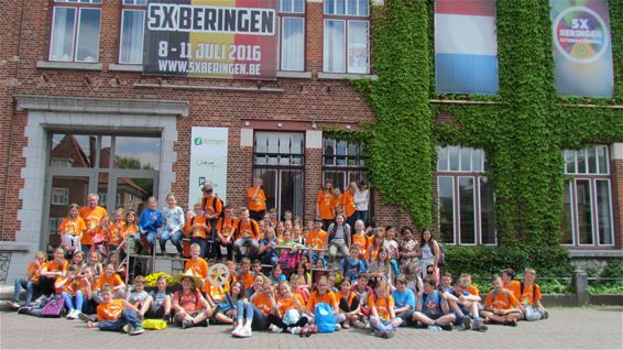 School uit Nederlandse Beringe op bezoek - Beringen