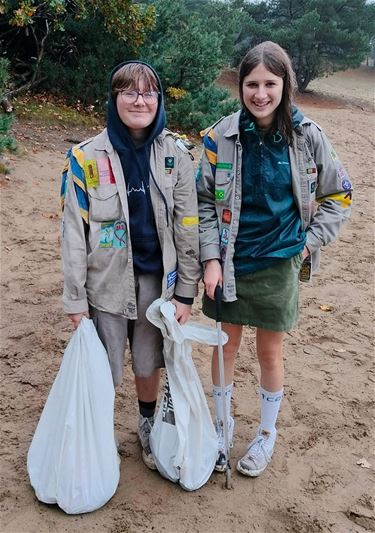 Scouts maakten Sahara proper - Lommel