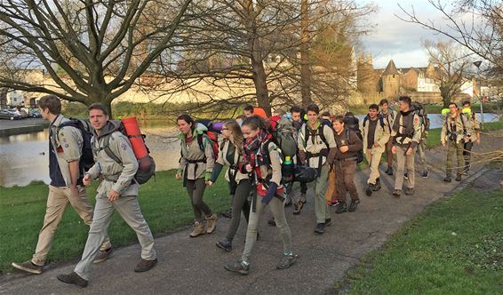 Scouts naar Maastricht en Aken - Neerpelt