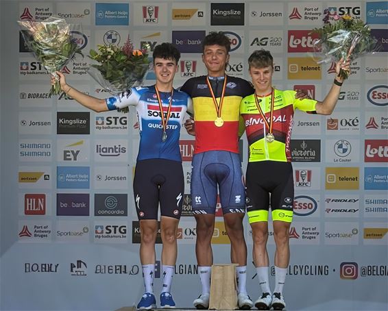 Senne Sentjens Belgisch kampioen beloften - Pelt