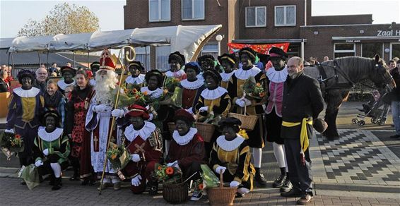 Sinterklaas gearriveerd in Holheide - Overpelt