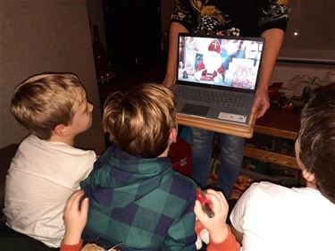 Sinterklaas via digitale weg bij de kinderen - Beringen