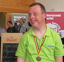 Special Olympics: 2 medailles voor Kris - Meeuwen-Gruitrode