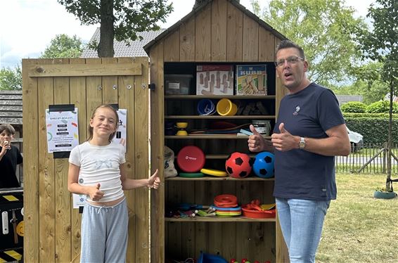 Spelletjeskast in Beverlo terug open - Beringen
