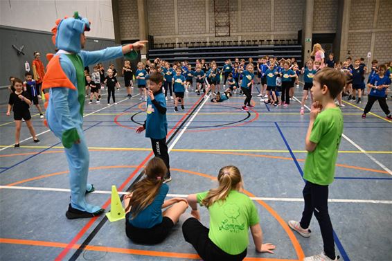 Sporten en spelen met ridder Vincelot - Lommel