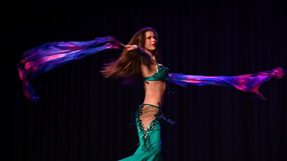 Sprankelende buikdansshow - Beringen