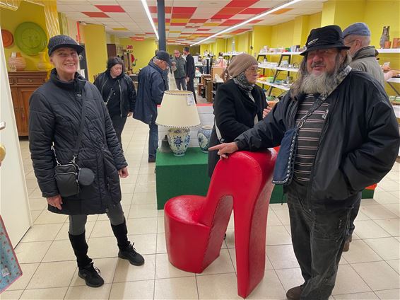 Spurten voor een uniek stukje uit de Kringwinkel - Beringen