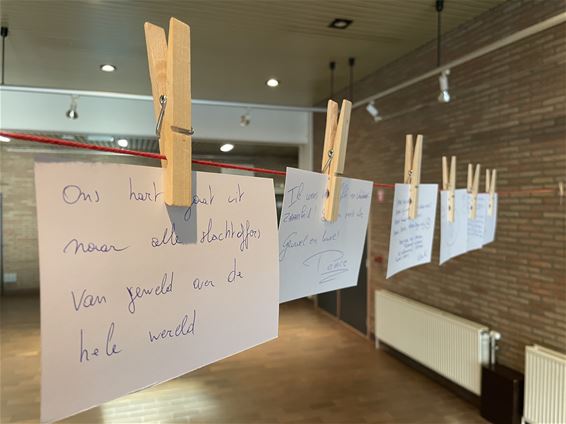 Stad Beringen trekt nu ook rode lijn voor Gaza - Beringen