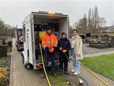 Stad koopt nieuwe stoomreiniger - Beringen