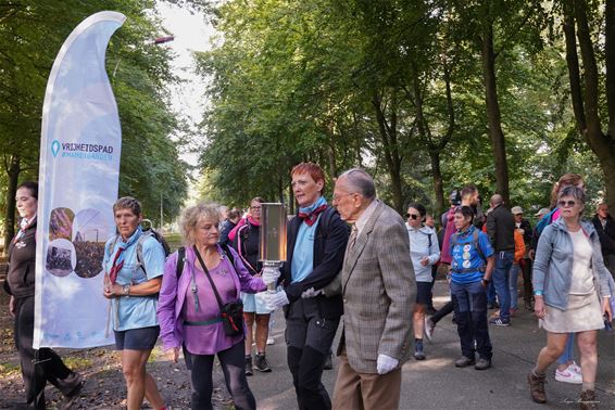 Start estafettewandeling - Leopoldsburg