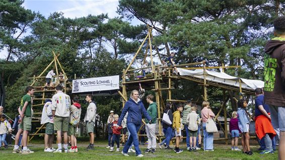 Startdag 'Onderweg opgestoken' bij de scouts - Lommel